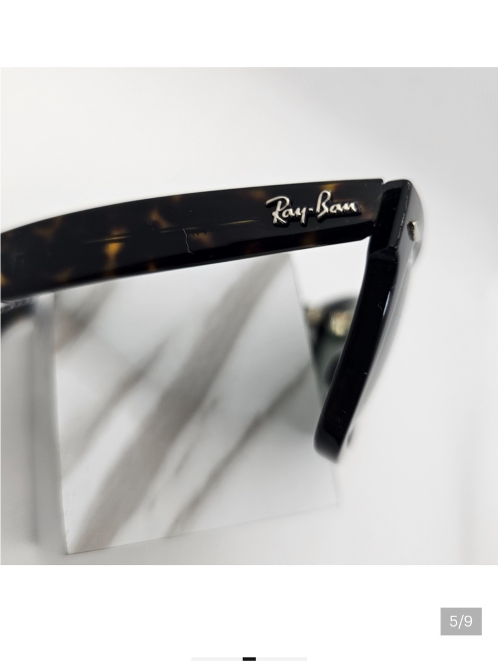 Ray-Ban Original Wayfarer Classic Polished Tortoise - Picture 4 of 5